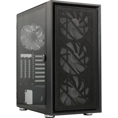 1STPLAYER Корпус AR-7 / ATX, tempered glass / 4x 140mm LED fans inc. / AR-7-4G6P