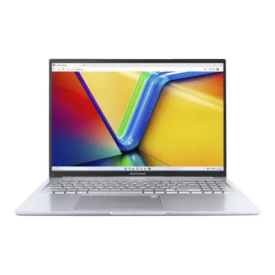 Ноутбук Asus VivoBook 16 M1605YA-MB340 Ryzen 7 5825U 16Gb SSD512Gb AMD Radeon 16" IPS WUXGA (1920x1200) noOS silver WiFi BT Cam (90NB10R2-M00FL0)