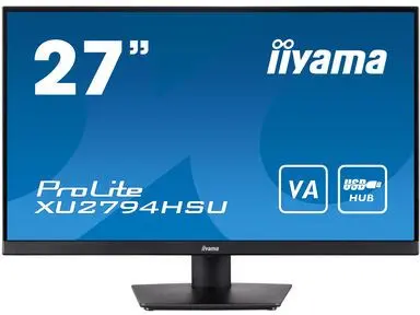 Монитор Iiyama 27" ProLite XU2794HSU-B1 черный VA LED 4ms 16:9 HDMI M/M матовая Piv 250cd 178гр/178гр 1920x1080 75Hz DP FHD USB 3.9кг