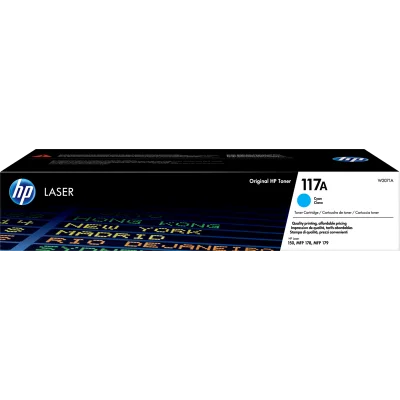 Картридж лазерный HP 117 W2071A голубой (700стр.) для HP Laser 150/MFP 178/179