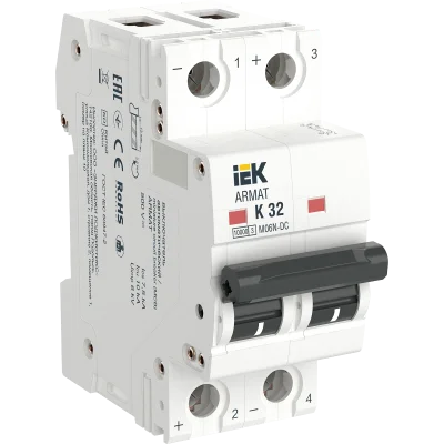 ARMAT Авт. выкл. M06N-DC 2P K 32А IEK
