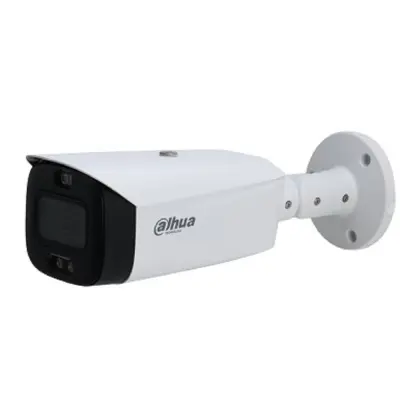 DAHUA DH-IPC-HFW3449T1P-AS-PV-0280B-S5 Уличная цилиндрическая IP-видеокамера TiOC и ACUPICK 4Мп, 1/2.7” CMOS, объектив 2.8мм, видеоаналитика, 2 микрофона, ИК 30м, LED 30м, IP67, металл/пластик