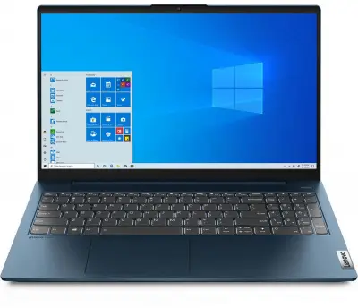 Ноутбук Lenovo IdeaPad 5 15ITL05 Core i3 1115G4 8Gb SSD512Gb Intel UHD Graphics 15.6" IPS FHD (1920x1080) noOS blue WiFi BT Cam (82FG01UJAK)