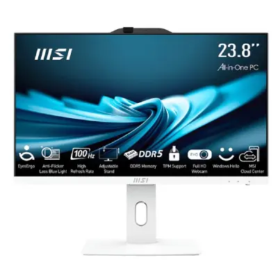 MSI Pro AP242P 14M-676XRU [9S6-AE0622-676] White 23.8" {FHD i3 14100/16Gb/ 512Gb SSD/ UHD Graphics 730/ noOS/kb/m}