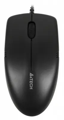 Мышь A4Tech OP-530NU черный оптическая (1200dpi) USB (2but)