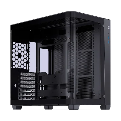 Корпус без блока питания/ Case JONSBO TK-3, Midi-Tower, TG, no fans, 2xUSB-A 3.2 + 1xUSB-C 3.2, ATX, mATX, mITX Black
