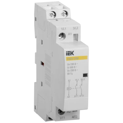 Контактор модульный КМ20-20М AC IEK