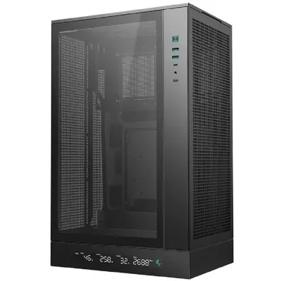 Корпус Deepcool CH270 черный без БП mATX 2xUSB3.0 1xUSB3.1 audio bott PSU