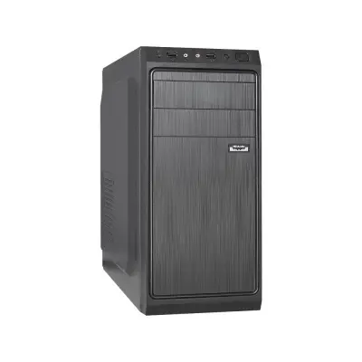 Exegate EX283734RUS Корпус Miditower XP-401 Black, ATX, , 2*USB, Audio