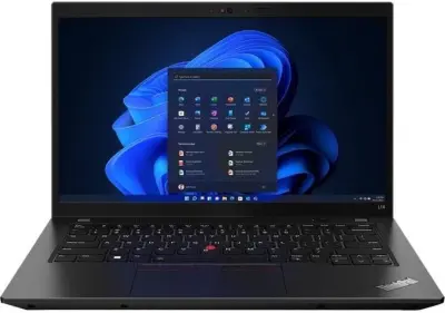 Ноутбук Lenovo ThinkPad L14 G3 Ryzen 5 Pro 5675U 16Gb SSD512Gb AMD Radeon RX Vega 7 14" IPS FHD (1920x1080) Windows 11 Professional 64 black WiFi BT Cam (21C6S31A00)
