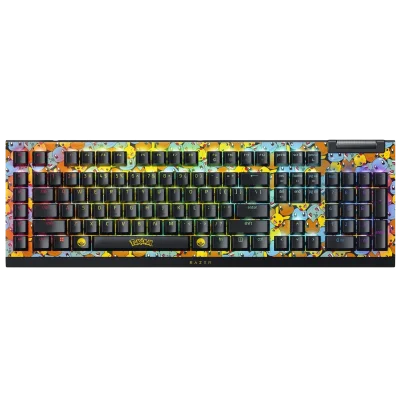 Игровая клавиатура Razer BlackWidow V4 X (Green Switch) - Pokemon Kanto Starters Ed. - US Layout/ Razer BlackWidow V4 X (Green Switch) Gaming keyboard - Pokemon Kanto Starters Ed.