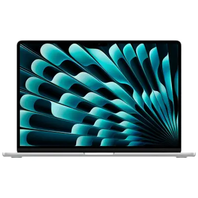 Apple MacBook Air 15-inch 2025 [MC6J4LL/A] (КЛАВ.РУС.ГРАВ.) Silver 15.3" Liquid Retina {(2560x1600) M4 10C CPU 10C GPU/24GB/512GB SSD/рекоменд.переходник 11007065}