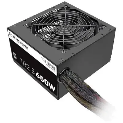 Блок питания Thermaltake ATX 650W TR2 S V2 80+ white (20+4pin) APFC 120mm fan 5xSATA RTL