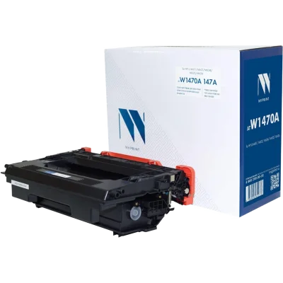 -/ Тонер-картридж NVP  NV-W1470A для HP LJ M611/M612/M634/M635/M636 (10500k)