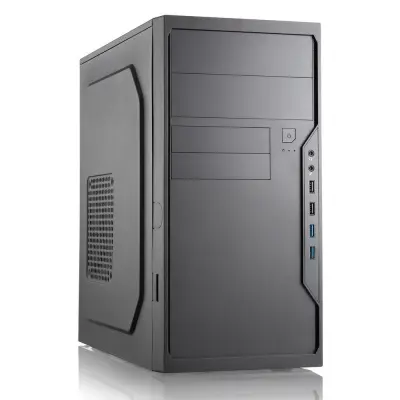Корпус без блока питания/ Case Foxline FL-733R, mATX, 2x5.25EXT, 2x3.5EXT, 5x3.5INT, 2xUSB3.0, 2xUSB2.0, HDA, w/o FAN, w/o PSU, no pwr cord