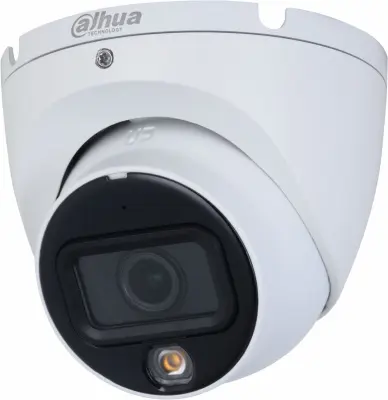 Камера видеонаблюдения аналоговая Dahua DH-HAC-HDW1200TLMP-IL-A-0280B-S6 2.8-2.8мм HD-CVI HD-TVI цв. корп.:белый (DH-HAC-HDW1200TLMP-IL-A-0280B)