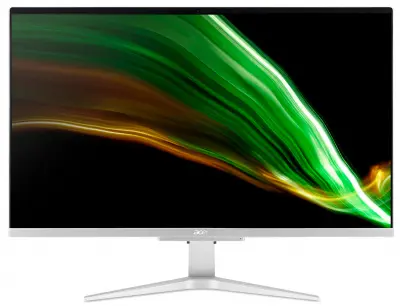 Моноблок Acer Aspire C27-1655 27" Full HD i7 1165G7 (2.8) 8Gb 1Tb 5.4k SSD256Gb MX330 2Gb CR Windows 11 Home GbitEth WiFi BT 135W клавиатура мышь Cam серебристый 1920x1080