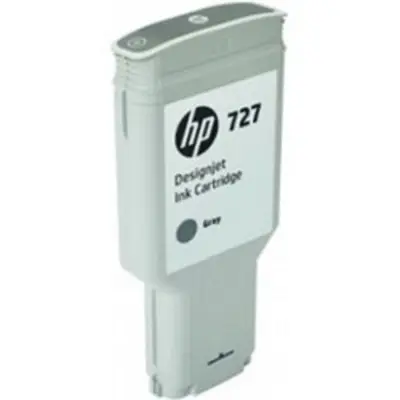 Картридж струйный HP 727 F9J80A серый (300мл) для HP DJ T1500/T1530/T2530/T920/T930