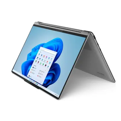 Ноутбук Lenovo Yoga 9 14IMH9 Core Ultra 7 155H 32Gb SSD1Tb Intel Arc 14" OLED Touch 4K (3840x2400) Windows 11 Home grey WiFi BT Cam Bag (83AC005ERK)