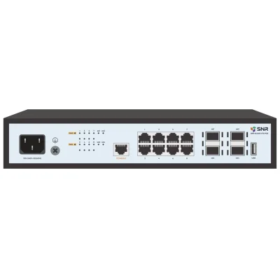Коммутатор/ Управляемый PoE коммутатор уровня 2+ SNR-S5210G-8TX-POE