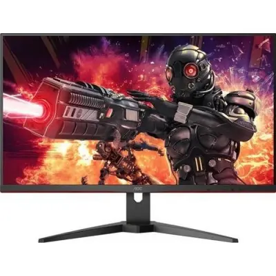 LCD AOC 28" U28G2AE Black-Red {IPS 3840x2160 75Hz 1ms 178/178 300cd 10bit(8bit+FRC) 2xHDMI2.0 DisplayPort1.2 FreeSync 2x3W}