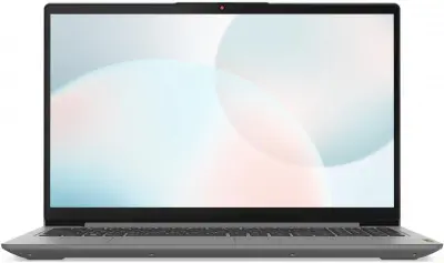 Ноутбук Lenovo IdeaPad 3 15IAU7 Core i5 1235U 8Gb SSD256Gb Intel Iris Xe graphics 15.6" IPS FHD (1920x1080) noOS grey WiFi BT Cam (82RK00L0RK)