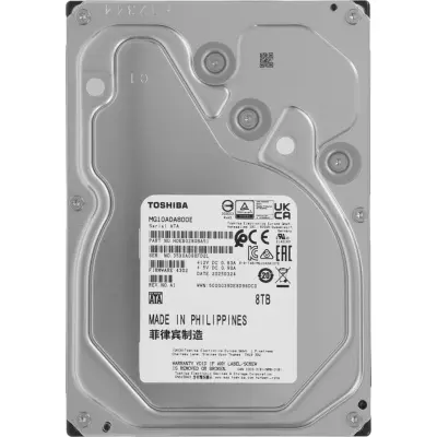8TB Toshiba SATA-III 8TB MG10ADA800E Server Enterprise Capacity 512E (7200rpm) 512Mb 3.5"