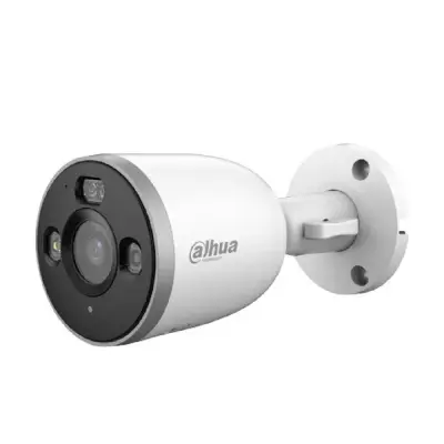 DAHUA DH-IPC-F3DP-PV-0280B Уличная цилиндрическая IP-видеокамера с ИК 30м и LED 30м и Wi-Fi 3Мп; 1/2.8” CMOS 2.8мм сигнализация красно-синей подсветкой; встроенные микрофон+динамик;IP67 металл пластик