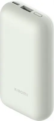Мобильный аккумулятор Xiaomi Mi Pocket Edition Pro 10000mAh 3A 2xUSB белый (BHR5909GL)