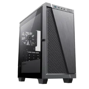 GameMax Корпус M61 без БП (Midi Tower, ATX, Черный, 1*USB3.0 + 1*Type-C, 1*120мм)