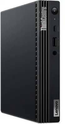 ПК Lenovo ThinkCentre Tiny M70q slim i3 10100T (3)/4Gb/SSD256Gb/UHDG 630/noOS/GbitEth/WiFi/BT/65W/клавиатура/мышь/черный