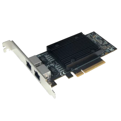 Сетевая карта/ 10G Dual Port RJ45 PCIE Ethernet Adapter with Broadcom BCM57416 chipset