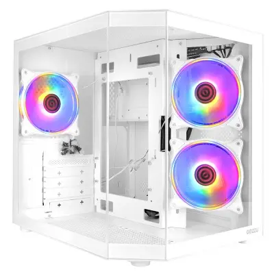 Ginzzu V290  White 3*FAN 12LD4