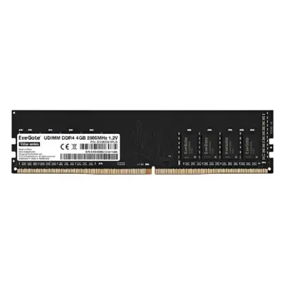 Exegate EX283081RUS Модуль памяти ExeGate Value DIMM DDR4 4GB <PC4-21300> 2666MHz