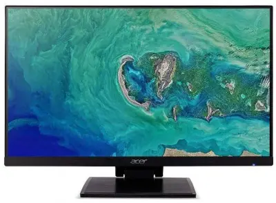 Монитор Acer 23.8" UT241Ybmiuzx черный IPS LED 8ms 16:9 HDMI M/M матовая 250cd 178гр/178гр 1920x1080 75Hz VGA FHD USB Touch 5.33кг