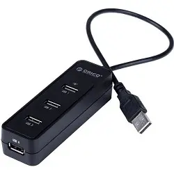 ORICO W5P(H4)-U2-BK USB-концентратор ORICO W5PH4-U2 (черный)