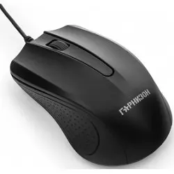 Гарнизон Мышь GM-105, USB, чип- Х, черный, 800 DPI, 2кн.+колесо-кнопка