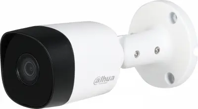 Камера видеонаблюдения аналоговая Dahua DH-HAC-B2A21P-0280B 2.8-2.8мм HD-CVI HD-TVI цв. корп.:белый