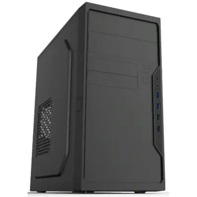 Корпус Foxline FL-733R-FZ450R-U32 черный 450W mATX 2xUSB2.0 2xUSB3.1 audio