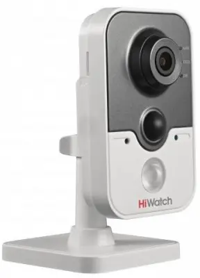 Камера видеонаблюдения IP HiWatch DS-I114 4-4мм цв. корп.:белый (DS-I114W (4 MM))