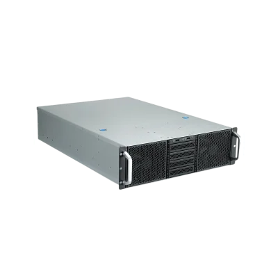 Серверный корпус/ Server case YCC YRM-36514A0, 3U, E-ATX, w/o PSU, int. 10x3,5" + 4x3,5"/2,5" HDD bays, 2x120mm front fans, 3x120mm middle fans, 2x60mm rear fans, 2xUSB 2.0, 5xFH PCIe vertical slots, 1xFHFL PCIe horizontal slot, depth 650mm, support ATX P