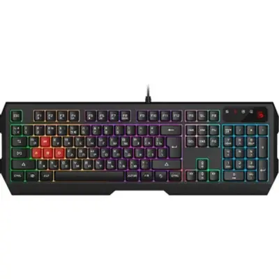 Клавиатура A4Tech Bloody B130N черный USB Multimedia for gamer LED [1931519]