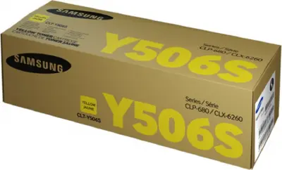 Картридж лазерный Samsung CLT-Y506S SU526A желтый (1500стр.) для Samsung CLP-680/CLX-6260