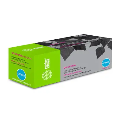 -/ Картридж лазерный Cactus CS-CF383A CF383A пурпурный (2700стр.) для HP LJ Pro M476dn/M476nw/M476dw