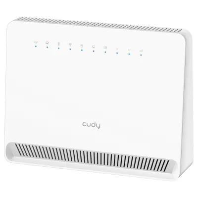 Модем CUDY AC1200 Wi-Fi 4G LTE-Cat4 Router, AC1200 Wi-Fi,  build-in 4G LTE modem,  4 10/100M RJ45 Ports,  Nano SIM Slot, 300Mbps at 2.4GHz + 867Mbps at 5GHz, Internal antennas,  PPTP/L2TP/OpenVPN/WireGuard VPN, DNS over Cloudflare/Google/Quad9, DDNS, SMS,