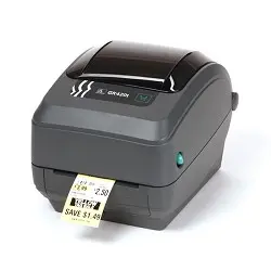 Zebra GK420t  [GK42-102520-000] Черный {TT Printer, 203 dpi, Euro and UK cord, EPL, ZPLII, USB, Serial, Centronics Parallel}