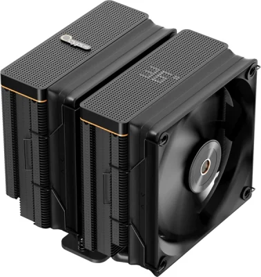 Кулер для процессора Ocypus Iota A62 BK, 2x120mm FAN, Display Panel, 6 HEAT PIPES, 4-PIN PWM, 500-2000 RPM, 29DBA, FDB, LGA115X/1200/1700/18XX, AM4/AM5