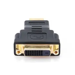 Gembird Переходник HDMI-DVI  , 19M/25F, золотые разъемы, пакет(A-HDMI-DVI-3)