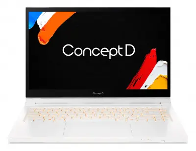 Трансформер Acer ConceptD 3 Ezel Pro CC314-72P-78Y4 Core i7 10750H/16Gb/SSD512Gb/NVIDIA Quadro T1000 4Gb/14"/IPS/Touch/FHD (1920x1080)/Windows 10 Professional/white/WiFi/BT/Cam