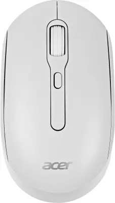 Мышь Acer OMR308 белый оптическая 1600dpi беспров. USB 4but (ZL.MCECC.023)